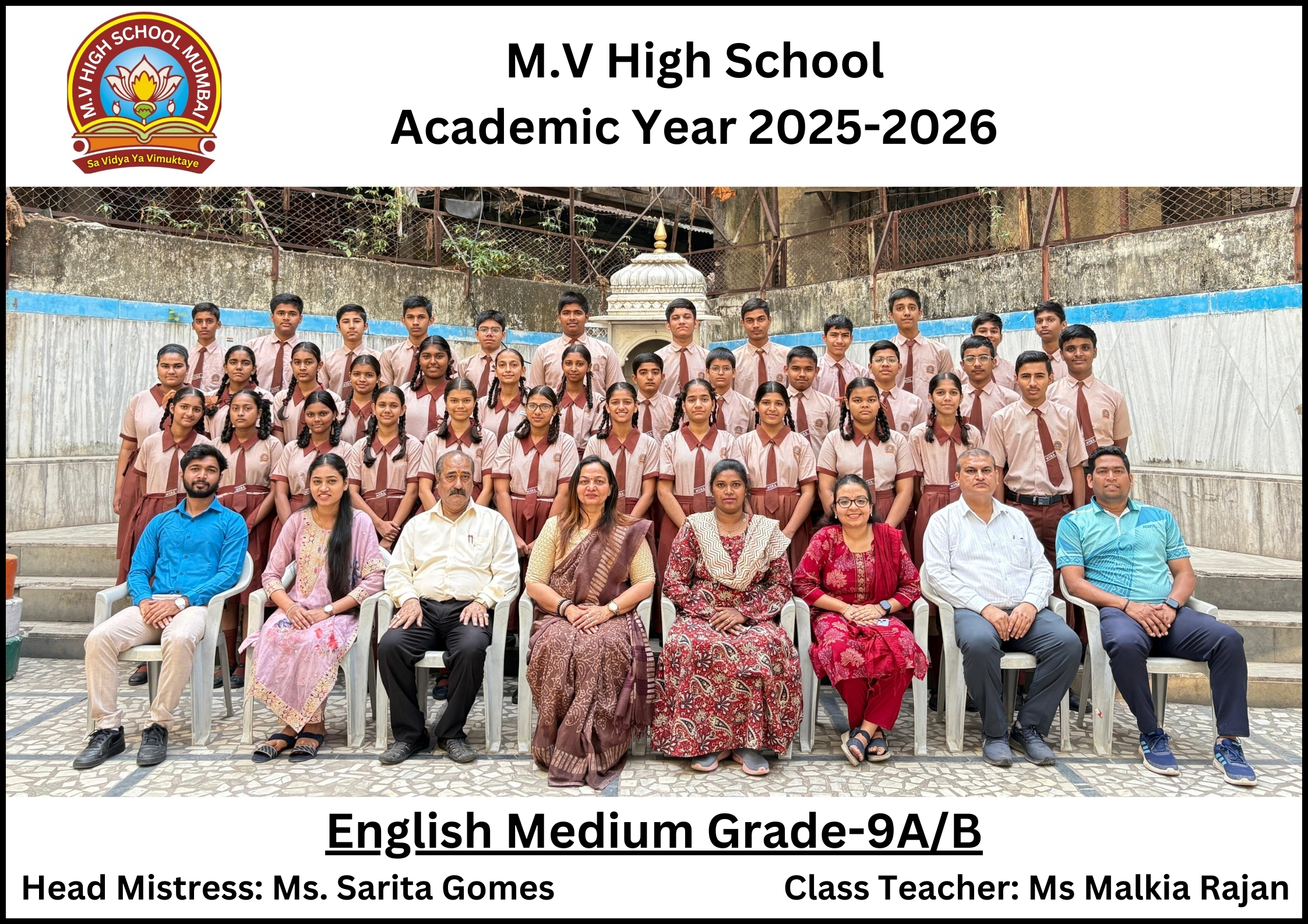 M.V HIGH SCHOOL CLASS PHOTOGRAPHS 2025-2026 — photo 2
