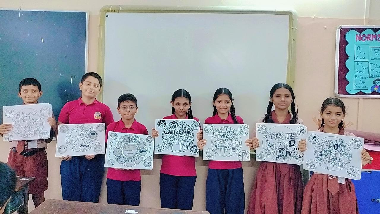 Doodle art activity  — photo 5